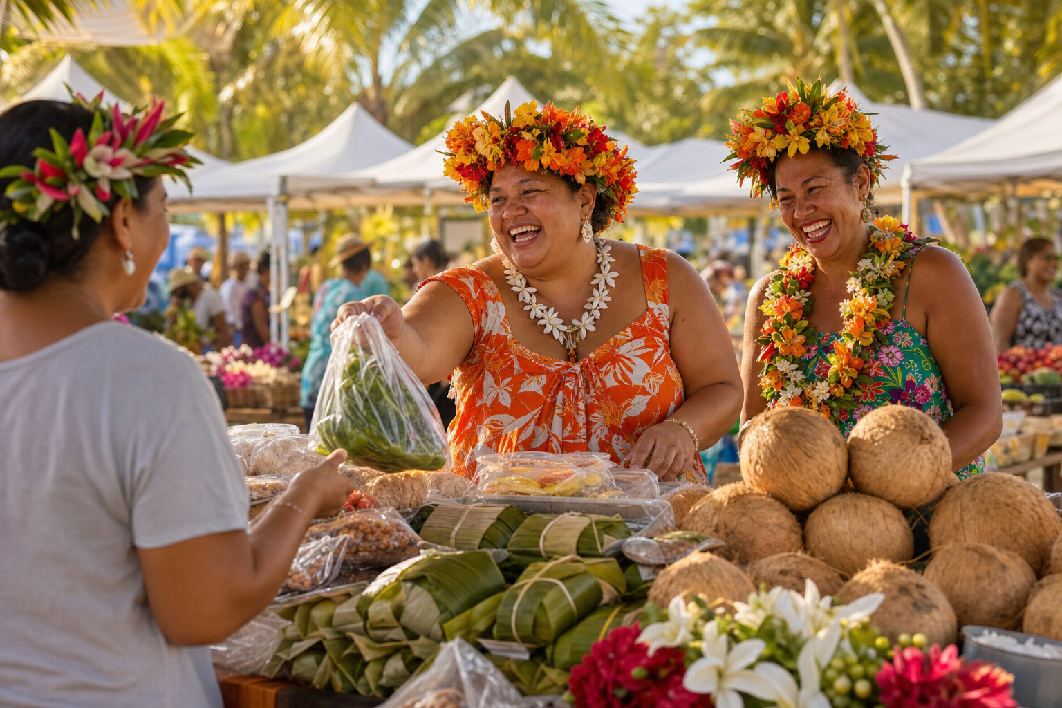 Te Vaka Punanga Nui market shuttle, Rarotonga